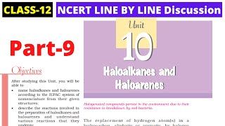 L9  Polyhalogen Compounds Class 12 NCERT Chemistry Chapter 10 HALOALKANES AND HALOARENES [upl. by Cora260]