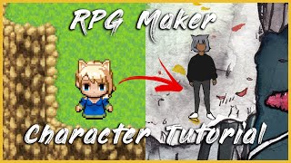 How to make characters in RPG Maker MV  Update Video [upl. by Grobe]