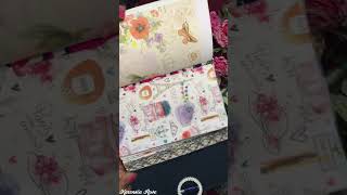 ASMR EcoFriendly DIY Make a Journal from Recycled Paper Bags journal shorts short [upl. by Doty367]