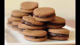 Alfajores De Chocolate  Facil De Prepararlos [upl. by Eirellav]