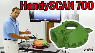 Creaform HandySCAN 700  Indepth Demonstration [upl. by Aridni231]