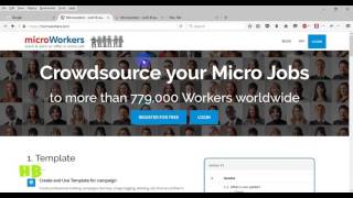 MicroWorkers Tutorial  Solution in Account Creation [upl. by Rex]