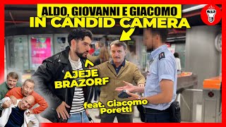 Aldo Giovanni e Giacomo in CANDID CAMERA le Migliori 10 Cit feat Giacomo  CDNF EP 21  theShow [upl. by Eelarual]