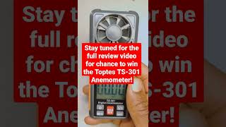 New Digital Anemometer for HVAC Techs TopTes TS301 Vane Anemometer Top tools for HVAC techs [upl. by Attener]