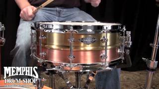 Craviotto 14 x 55 Masters Metal Snare Drum 4950 [upl. by Llerdnad]