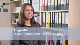 Linguistik Womit befasst sich der Studiengang [upl. by Hobey]