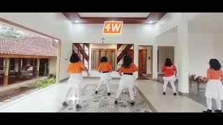 DANCE ELITA  CHOREO KIM RAYUK INTERMEDIATE LEVEL DEMO BY BOUGENVILLE LDC linedanceindonesia [upl. by Huntley]