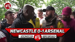 Newcastle 01 Arsenal  Aubameyang Scores Goals For Fun DT [upl. by Dirgis424]