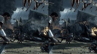 Ryse PC Release Build vs Xbox One Comparison [upl. by Anivlem]