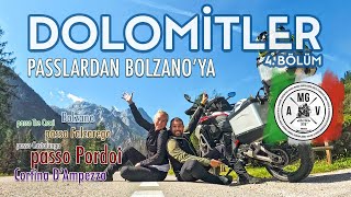 Multistrada V4 Rally ile Dolomitler 4 Bölüm Passlardan Bolzano’ya [upl. by Jobina]