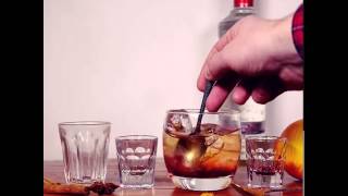 Vodka Cocktail Recipe  Old Fashioned Christmas [upl. by Sukram]