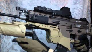 Airsoft EGLM Star on MK16 Marui [upl. by Niawat965]