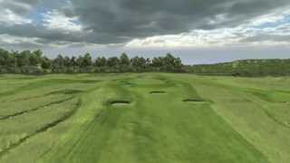 Muirfield par4 15th hole  2013 Open Championship holebyhole guide [upl. by Squires94]