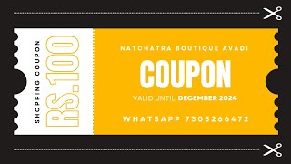 Coupon carnival Rs100 FREE for new subscribers WhatsApp screenshot to 7305266472 [upl. by Aiynat]