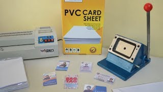 PVC ID Printing Tutorial  How to Print in PVC ID [upl. by Esemaj]