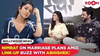 Nimrat Kaur OPENS UP on her Marriage Plans amidst LINKUP rumours with Abhishek Bachchan [upl. by Olbap376]