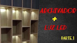 Archivador MAS luz LED [upl. by Angell]