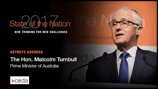 The Hon Malcolm Turnbull  State of the Nation 2017 [upl. by Fisuoy]