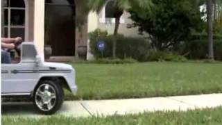 Kids Electric Mercedes Benz G55 Silver 2 Seater Ride On  12 Volt [upl. by Clapper]