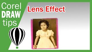 Lens effect in CorelDraw [upl. by Hsetim696]