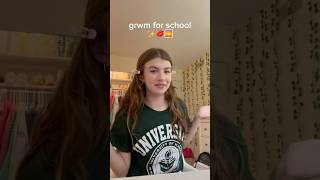 another talking grwm  😇 grwm fyp school explore [upl. by Meensat]