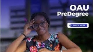 Obafemi Awolowo University OAU Pre Degree Admission Form [upl. by Takeo]