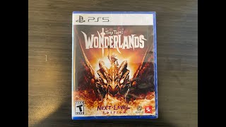 Tiny Tinas Wonderlands NextLevel Edition Ps5 Unboxing [upl. by Berkly]