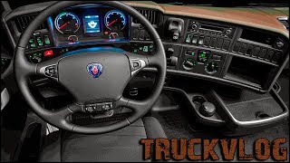 TRUCKVLOG  Conhecendo o Interior Do Scania Highline [upl. by Erdeid484]