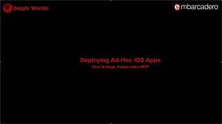 Deploying AdHoc iOS Apps [upl. by Romito]