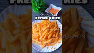 Crispy French Fries Recipe। Homemade French Fries । Easy Snack shorts ytshorts viral frenchfries [upl. by Yerdua276]