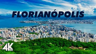 Florianópolis Brazil 🇧🇷 In 4k Ultra HD Drone Video [upl. by Eriha]