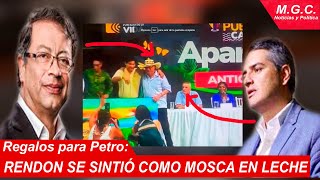 EL PUEBLO MANIFIESTA SU APOYO AL PRESIDENTE PETRO CON DETALLES E IGNORAN AL GOBERNADOR DE ANTIOQUIA [upl. by Dorcia37]