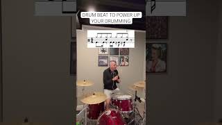 Drum beat to level up your drumming Working drum techniques to progress your drumming drumlessons [upl. by Lexie]