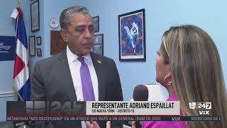 Rep Espaillat on Aiding Constituents Leaving Israel  Univision VIX [upl. by Ancier310]