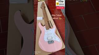 SOLD OUT Cort G200 IDX Shell Pink thx bro gokil hrg mumer sudah roasted maple amp locking tuner [upl. by Down]