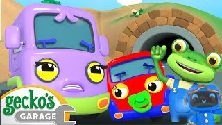 Mummy Truck Saves the Day  Geckos Garage  Cartoons For Kids  Toddler Fun Learning [upl. by Akinohs]