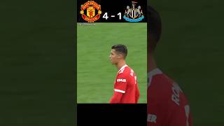 TheSensational CR7 Returns To Old Trafford  ManUnited VS Newcastle  football shorts highlights [upl. by Guria790]