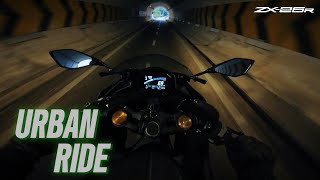 Cruising Home  ZX25R  4K [upl. by Kikelia627]