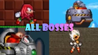 Sonic Jr  All Bosses Battles  Cutscenes amp Ending [upl. by Anitsihc]