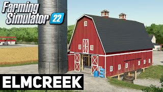 Prezentacja mapy ELMCREEK  Farming Simulator 22 [upl. by Asirral]