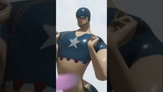 Captain america vs bucky  animated lol [upl. by Adnalahs]