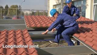 Kingspan Roof Tile  Installation video [upl. by Ecnarret428]