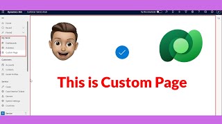 Add a custom page to your model driven app Power apps [upl. by Fabyola]