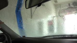 Automatic Radius Car wash system at Jiffytube Lexington park MD [upl. by Aibat44]