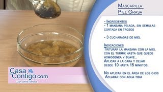 Como Hacer una Mascarilla para Piel Grasa [upl. by Nodnart]