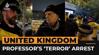 Jewish academic arrested in UK over ‘terrorism’ after Gaza speech  Al Jazeera NewsFeed [upl. by Neila738]