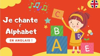 The ABC Song Alphabet phonics song for kids Nursery 🇬🇧 ABCD en Anglais Chanson pour tout petit 🧸 [upl. by Enra278]