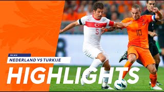 Highlights Nederland  Turkije 07092012 WK 2014kwalificatie [upl. by Adrial]