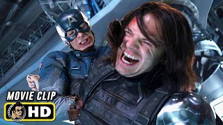 CAPTAIN AMERICA THE WINTER SOLDIER 2014 quotBucky Vs Cap Final Fightquot HD Marvel Clip [upl. by Eldwon]