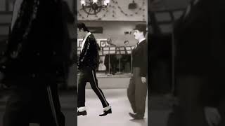 Michael Jackson amp Charlie Chaplin doing Moonwalk 🔥🔥🔥 moonwalking viral michaeljackson [upl. by Nede]